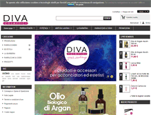 Tablet Screenshot of divacosmetici.com